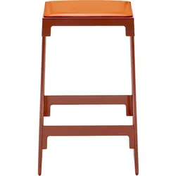 Mingx Hocker 66 cm orangefarben