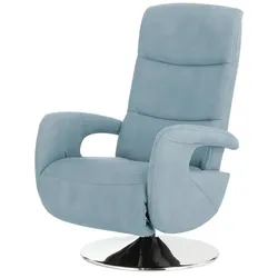 Kollektion Kraft Sessel mit Relaxfunktion Franzi-S ¦ blau ¦ Maße (cm): B: 71 H: 110 T: 83.0