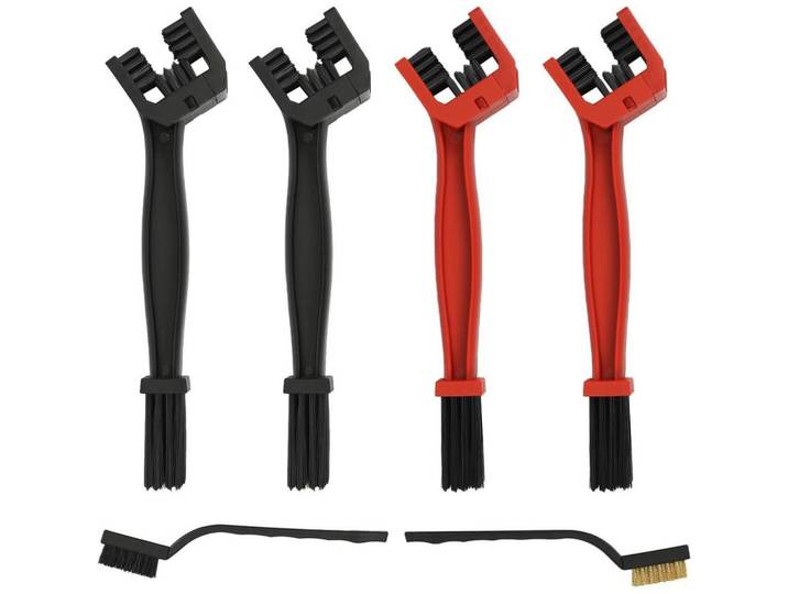 Kettenreiniger-Set 6-teilig, Mehrfarbig, Kunststoff, 10x1x10 cm, Freizeit & Co, Sport & Fitness, Fahrräder, Fahrradzubehör