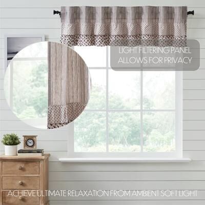 VHC Brands Florette Ruffled Valance 16x60 - M