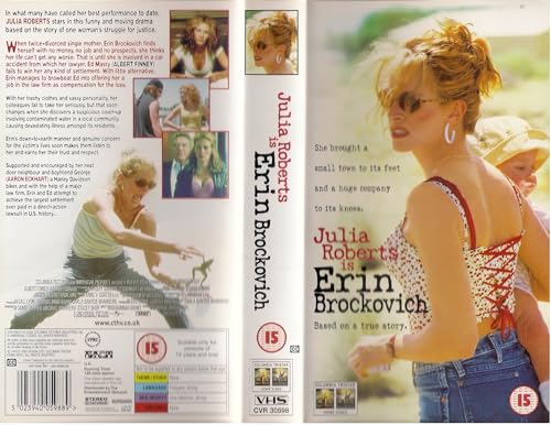 Steven Soderbergh - Erin Brockovich [UK-Import] [VHS] - Preis vom 11.10.2026 03:10:56 h