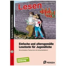 Einfache u. altersgemässe Lesetexte für Jugendliche, Schulbücher von Arbeitsgemeinschaft Leseförderung