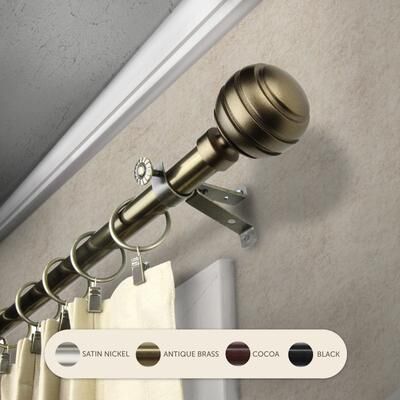 InStyleDesign Piper Adjustable Curtain Rod