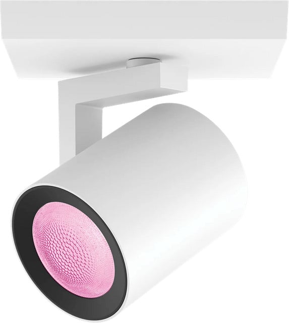 Philips Hue Argenta Opbouwspot White and Color - Wit - 1-spots