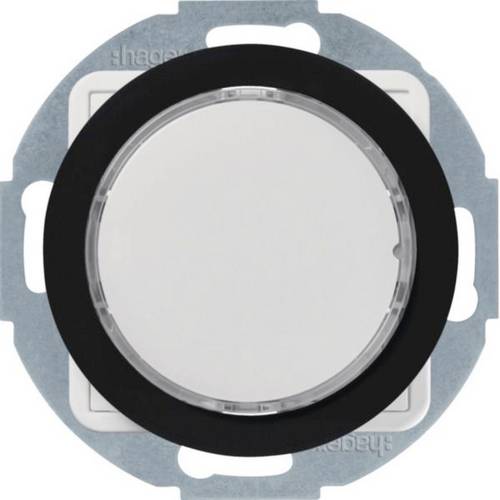 Hager LED-Signallicht Schwarz (glänzend) WLF6651BG 1St.