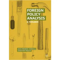 Foreign Policy Analysis, Fachbücher von Jean-Frédéric Morin, Jonathan Paquin
