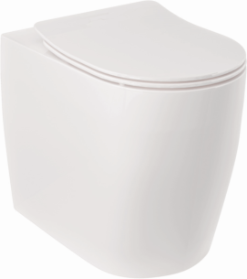 Kludi RESA R Spiralflush-Stand-WC 23WCB0443 55 cm, Universalförmiger Abfluss Weiß glänzend