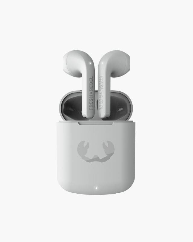 Fresh n Rebel Twins Core In-Ear Bluetooth Kopfhörer kabellos TWS 6 h Laufzeit (Ice Grey) 3TW1200IG