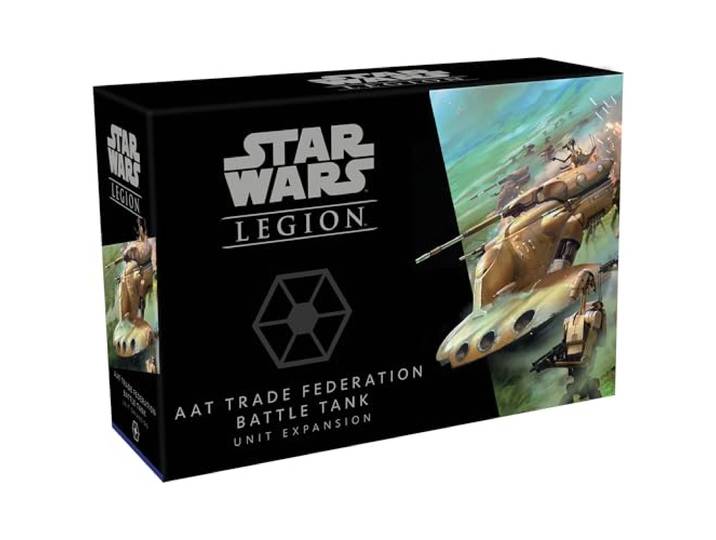 Fantasy Flight Games Atomic Mass Games, Star Wars Legion: Separatist Alliance Expansions: AAT Trade Federation Battle Tank Unit, Unit Expansion, Ages 14+, 2 Players, 90 Minutes Playing Time
