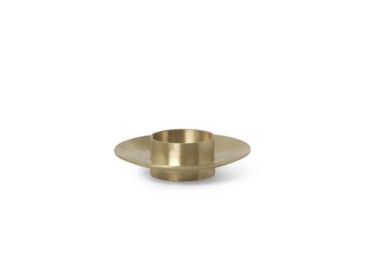 Ferm Living - Block Kerzenhalter, Messing