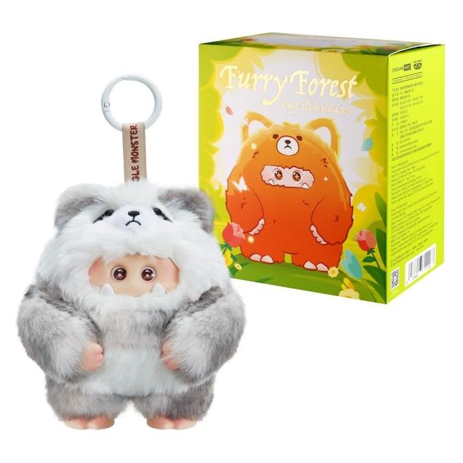 Dreame Mart GIGGLE MONSTER Furry Forest Series 2 1pz Assortimento (PLH0990)