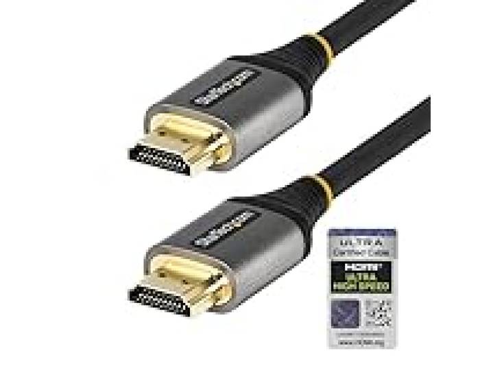 StarTech Câble HDMI 2.1 Ultra Haut Débit 5m, 8K 60Hz, HDR10+, eARC, 48Gbps