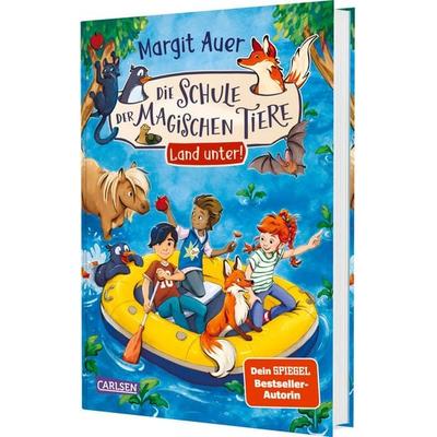 Die Schule der magischen Tiere 16: Land unter!, Gebundene Ausgabe von Margit Auer, Carlsen, 978-3-551-65366-6