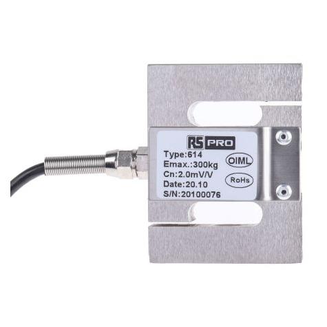 RS PRO Druck, Zug Wägezelle aus Legierungsstahl 300kg Genauigkeitsklasse C3 (2042768)