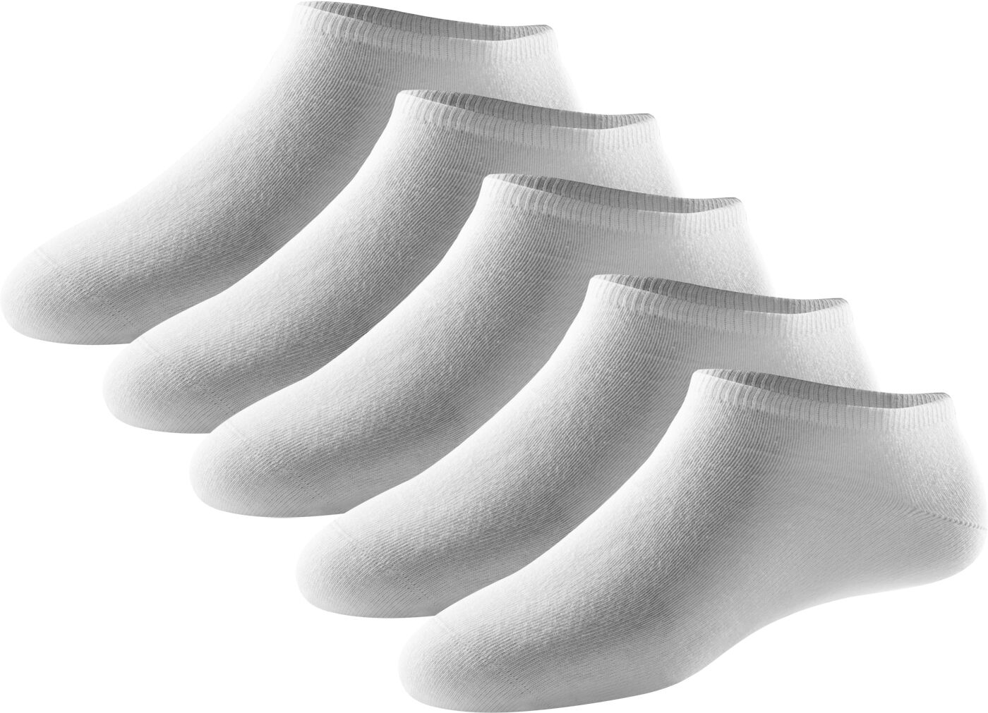 Sneakersocken SCHIESSER "Bluebird", Herren, Gr. 43-46, weiss (100, weiß), Baumwollmischung, Socken Sneakersocken, extra softer Bund, verstärkter Zehen- und Fersenbereich 100, weiß 43-46