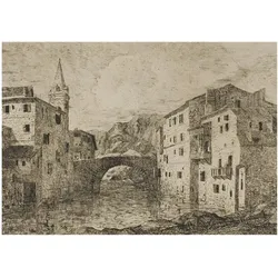 FOTOTAPETE 208x146 cm - Stadtpanorama