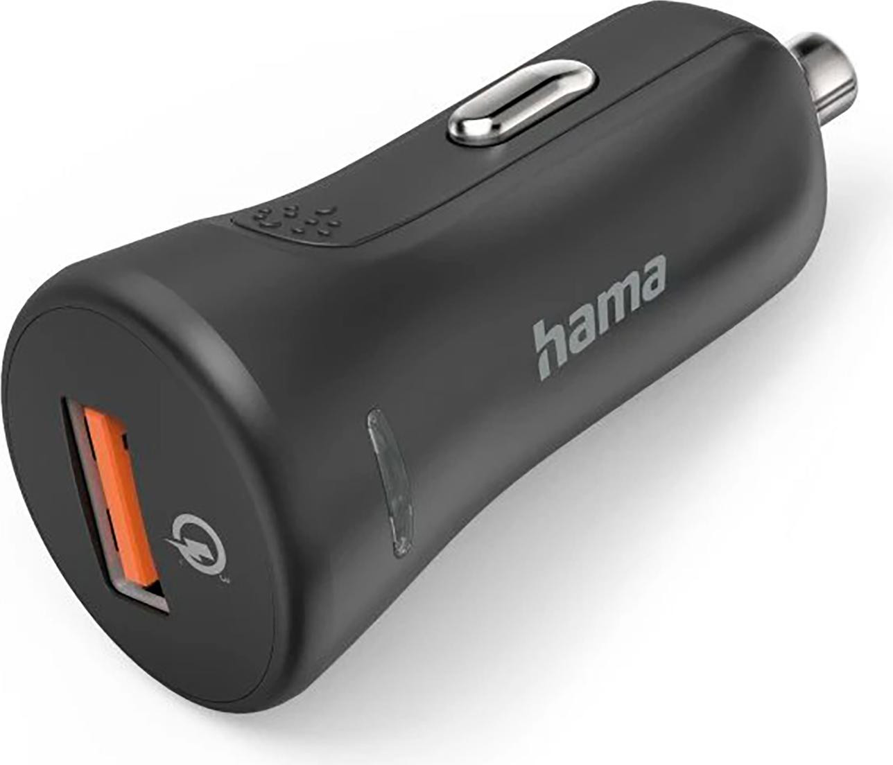 Hama Auto oplader 19,5W USB-A snellader voor smartphones en tablets - Zwart