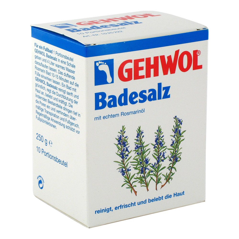 Eduard Gerlach GmbH Gehwol Rosmarin Badesalz Portionsbtl. 07660751