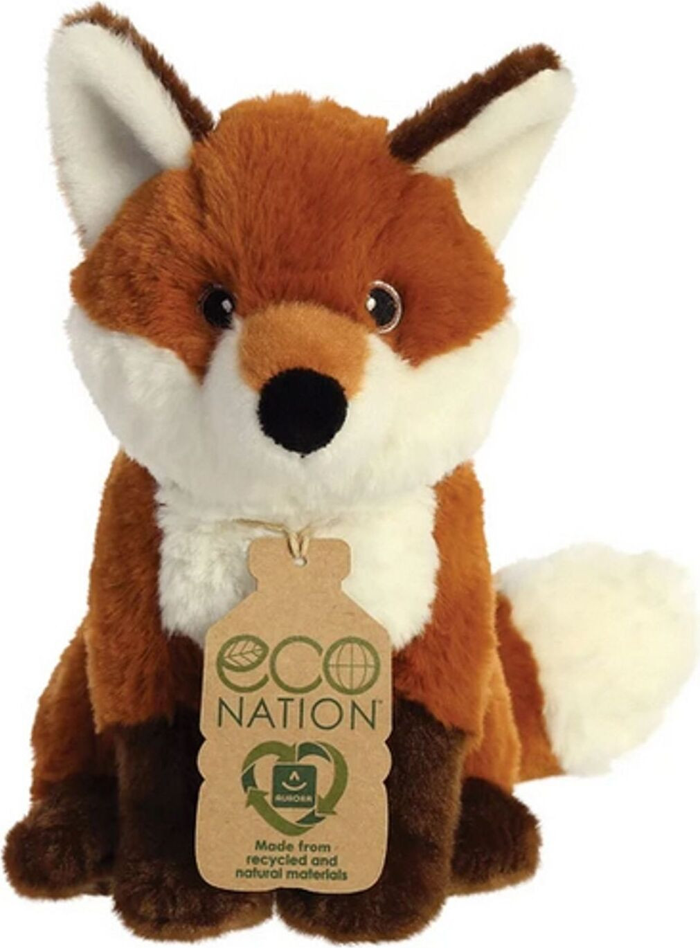Aurora Pluche knuffel Eco Nation Fuchs, 23 cm