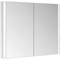 KEUCO SOMARIS Spiegelschrank Wandeinbau 2-türig, 1000mm, 14513002100, Farbe: Verspiegelt