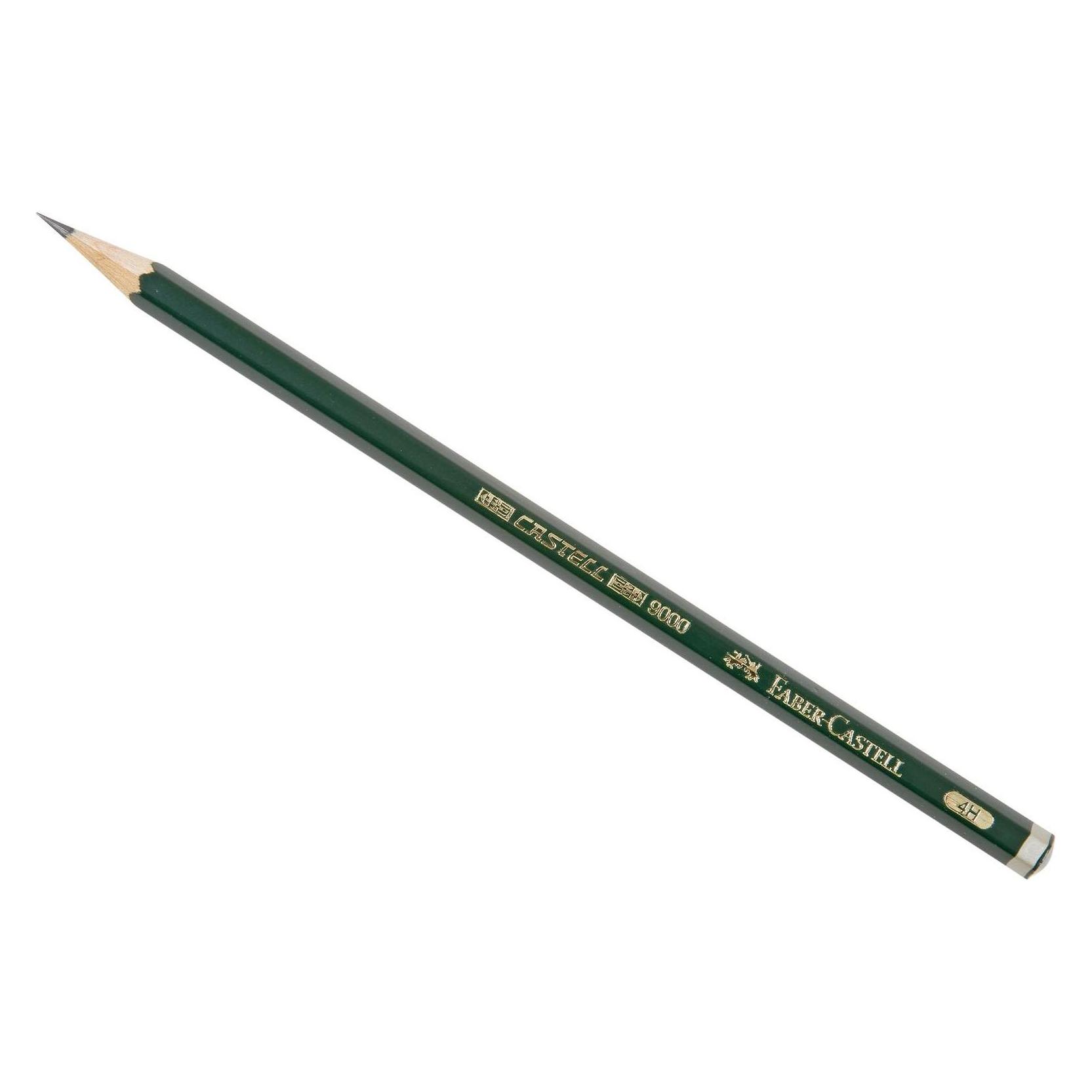 Faber-Castell Bleistift CASTELL 9000 (4h, 1x) (119014)