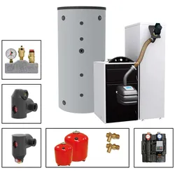 Pellmax UB Pelletkessel VikingBIO 18,4 kW Set SLS-800 Holzheizungen Heizung