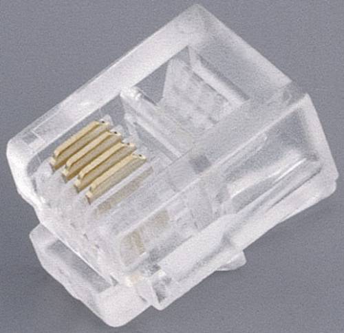 TRU Components 158244ecker, gerade Polzahl Sensoren 6P6C