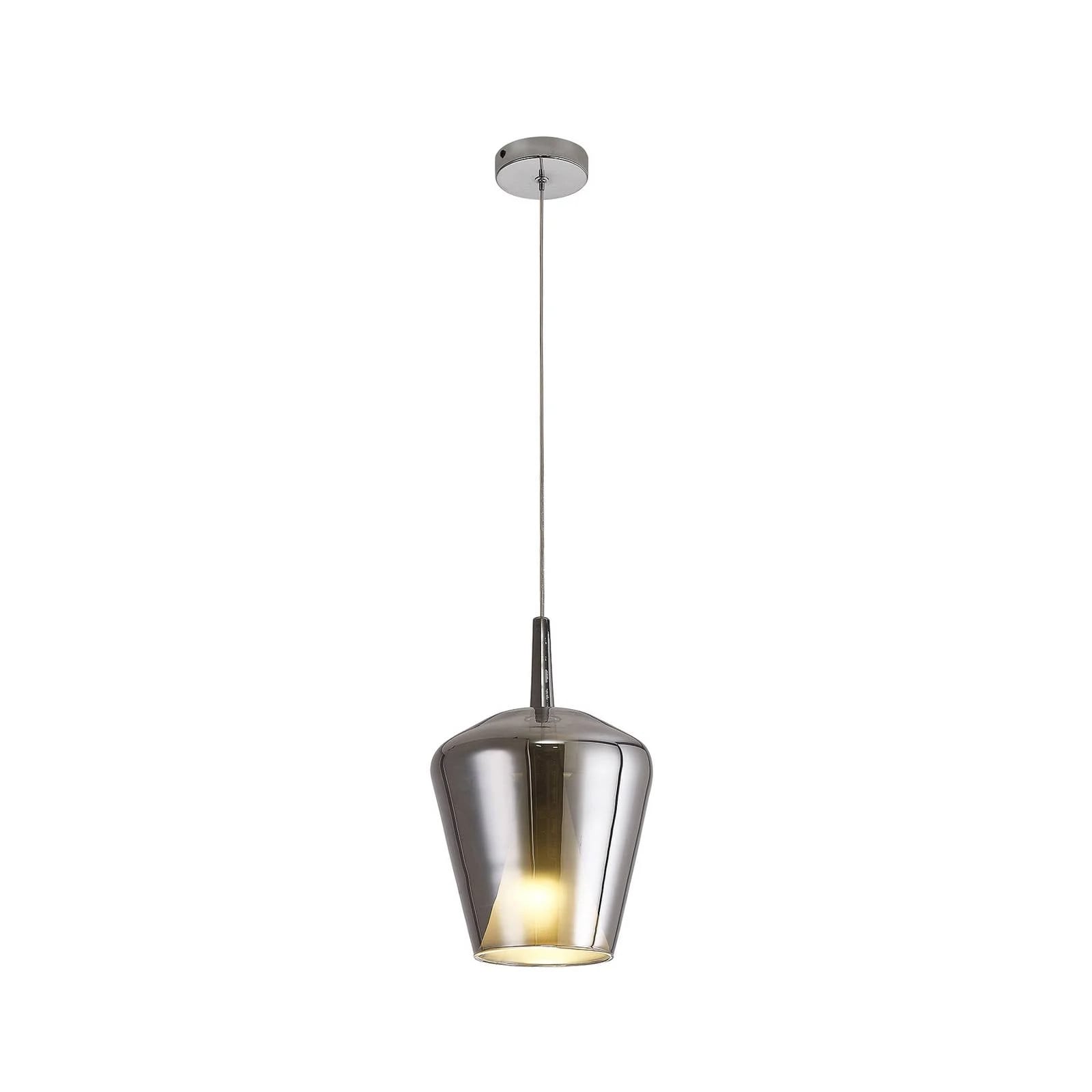 Mantra Iluminación Elsa hanglamp, chroom/zilver, glas, dimbaar