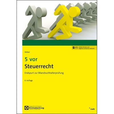 5 vor Steuerrecht, Set von Martin Weber, Nwb Verlag, 978-3-482-63558-8