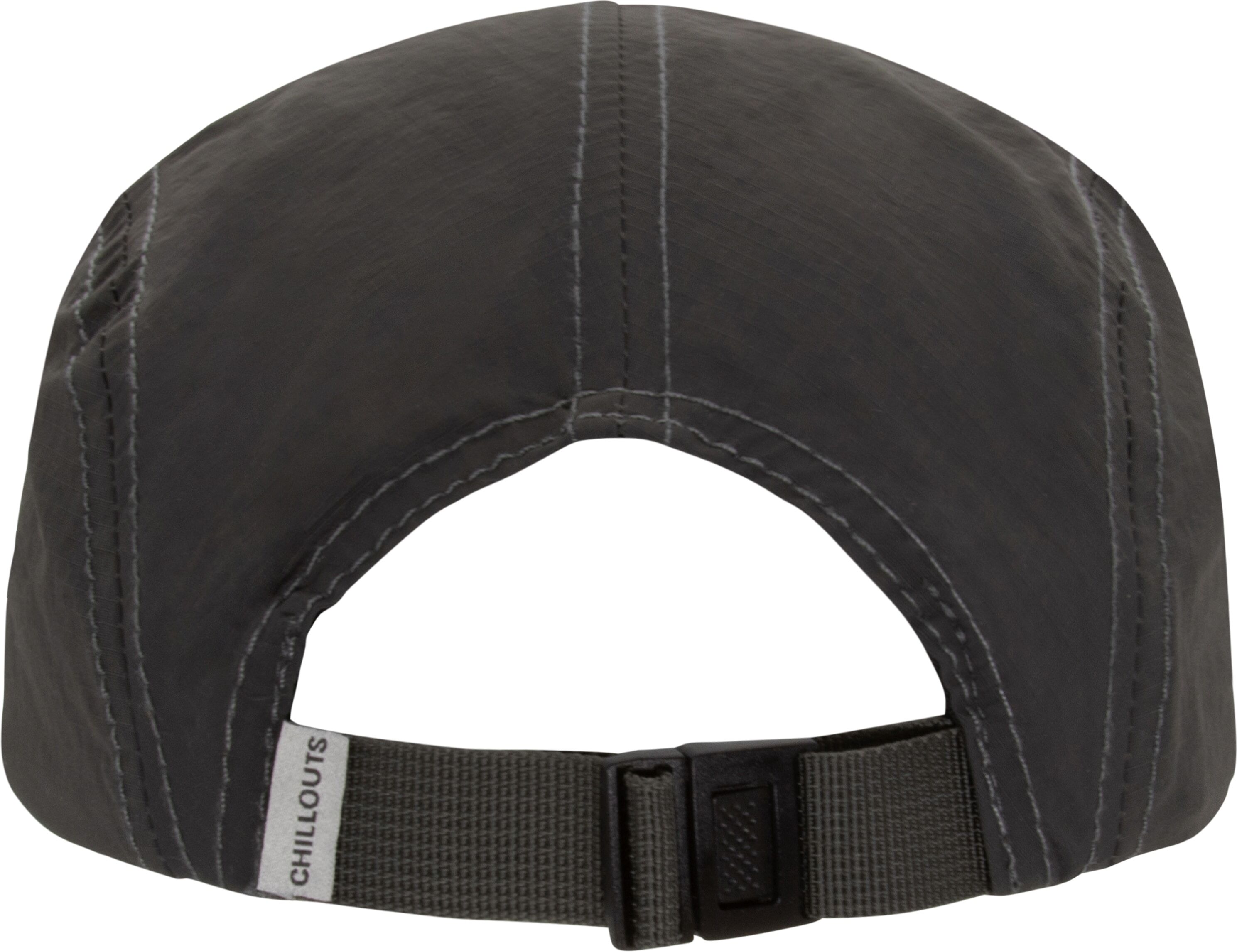 Baseball Cap CHILLOUTS "Bern Hat", grau (dunkelgrau), Kunstfaser, Caps Baseball Cap, Druckstellen reduzierende Cap im minimalistischen Outdoor-Look dunkelgrau Einheitsgröße