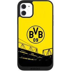 Nivocase Handyhülle für Apple iPhone 11 Hülle NIVOpure Case Schwarz BVB Borussia Dortmund Fanartikel (Apple iPhone 11), Smartphone Hülle, Schwarz