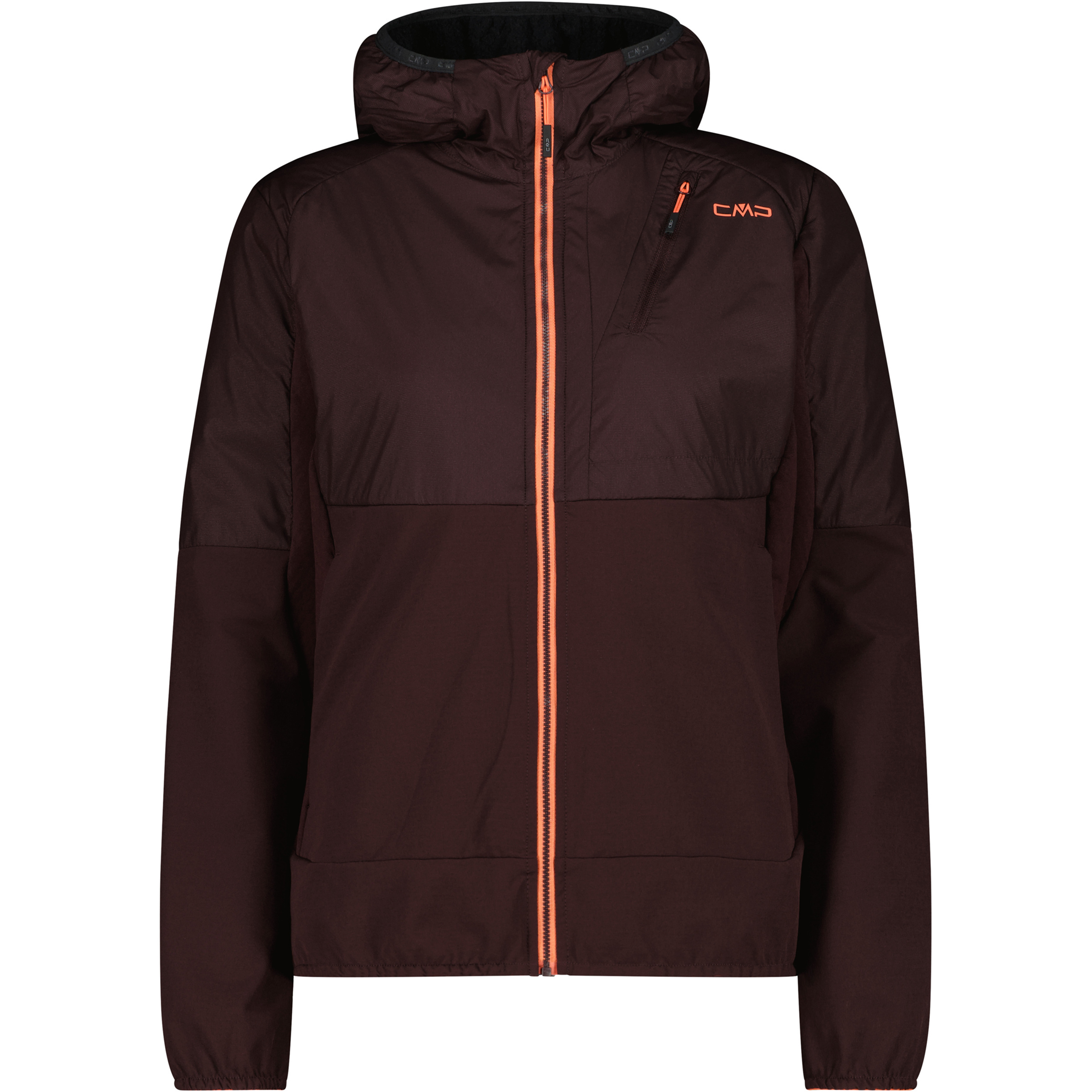 CMP Hybrid Damen Fleecejacke schwarz Größe XXS Trekking