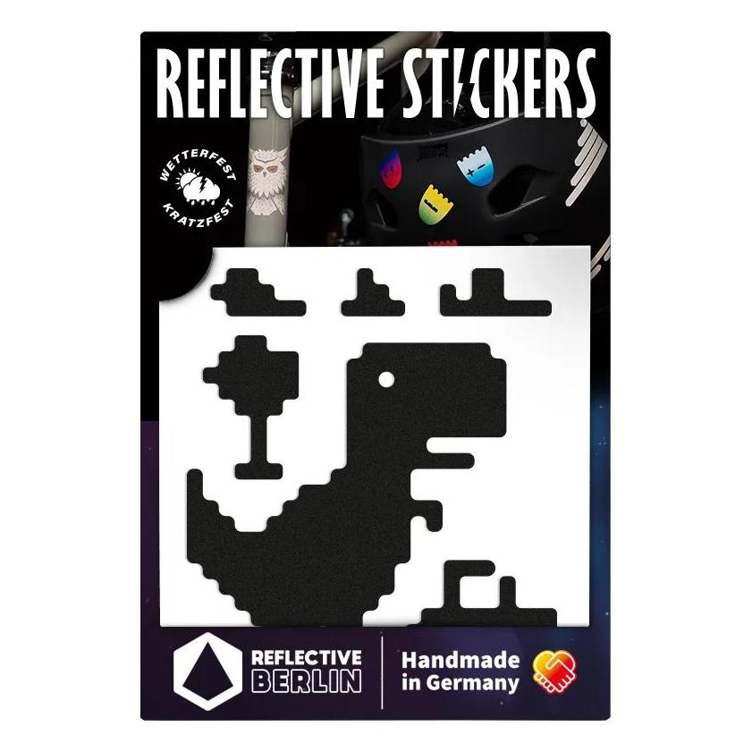 Reflective Berlin Unisex - Erwachsene Decals Reflexaufkleber, Trex Black, Einheitsgrösse (DEC-TRE-BLACK)