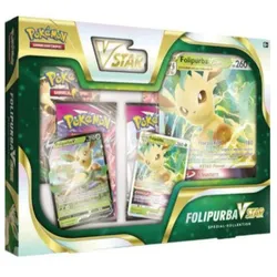 Pokemon Spezial-Kollektionen Folipurba-VSTAR oder Glaziola-VSTAR, 1 Packung, 2-fach sortiert