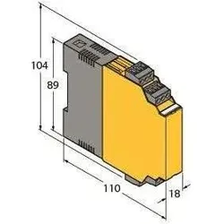 Turck Trennschaltverstärker IM1-121EX-R, Relais