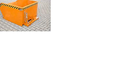 Kippbehälter Typ GU, 300 Liter, orange