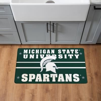 Evergreen "Michigan State University Anti-Fatigue Door Mat - 30"" x 18"""