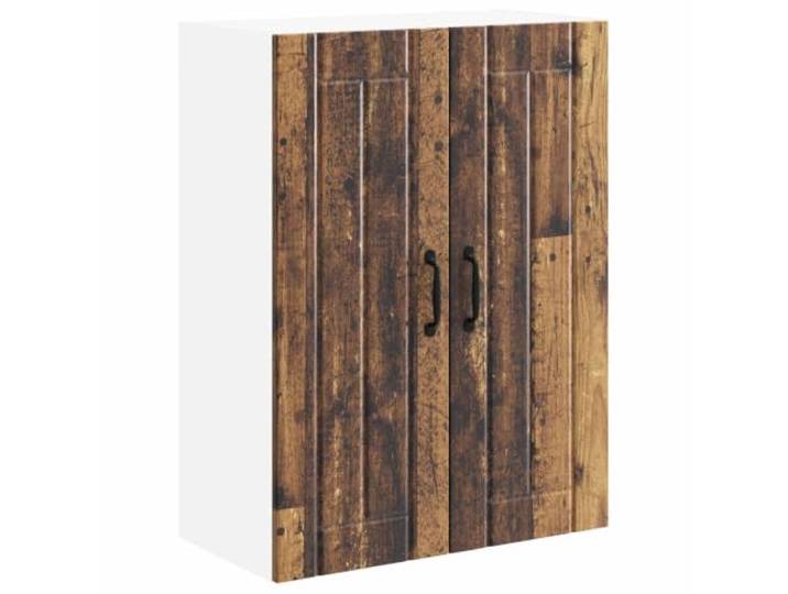 Helloshop26 Rechteckiger Küchenschrank, modern, langlebig, 60 x 31 x 80 cm, aus Holz, antikes Holz, 02_0054070