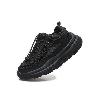 Stricksandalen für Herren, leicht und atmungsaktiv, bequeme Schuhe für Inseln und Kreuzfahrten, ideal für Reisen, Strandspaziergänge und den Urlaub.