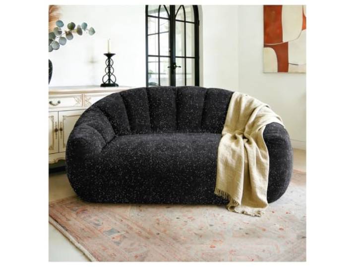 2-Sitzer Sitzsack Bärenpfoten-Design,für Wohnzimmer Schlafzimmer Hautfreundlicher atmungsaktiver Stoff, leicht zu reinigen, breite Sitzfläche, ohne Montage, platzsparende Verpackung, moderne