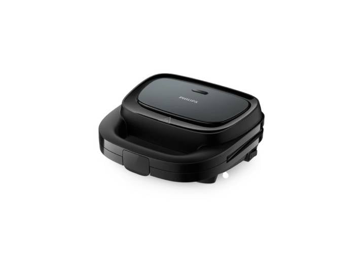 Appareil à croque-monsieur Philips HD2331/90 série 3000 - 750 W, noir