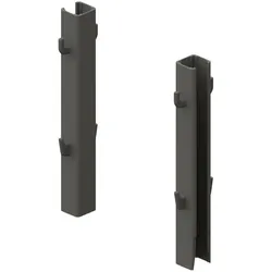 Peka Metall, Möbelausstattung, Zusatzhaken-Set PEKA f+AMMAvA-r Hochschrank Standard (2 Stk.)