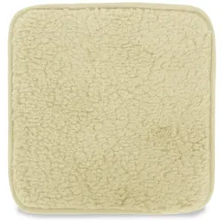 Bestlivings Stuhlkissen Lammflor Optik - 37x37cm Creme