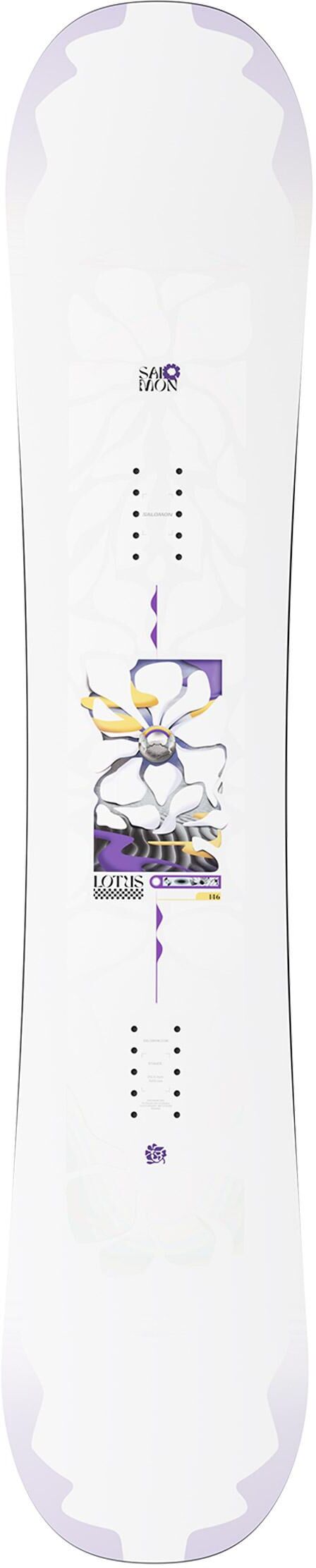 Salomon  - Pack Planche Snowboard Lotus - 142 + Spell - Planche Snowboard