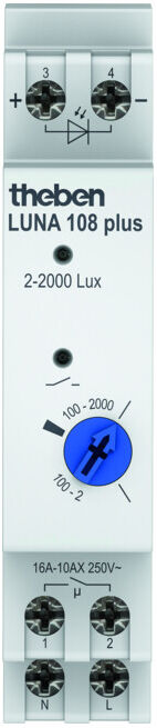 Theben Interrupteur crépusculaire LUNA 108 plus EL (1080900)