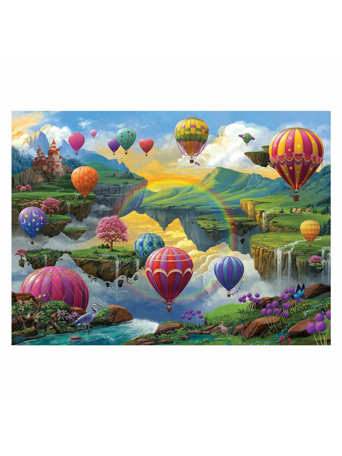 Ravensburger Jigsaw puzzle The Valley of the Balloons 500 pcs. 2D Puzzles