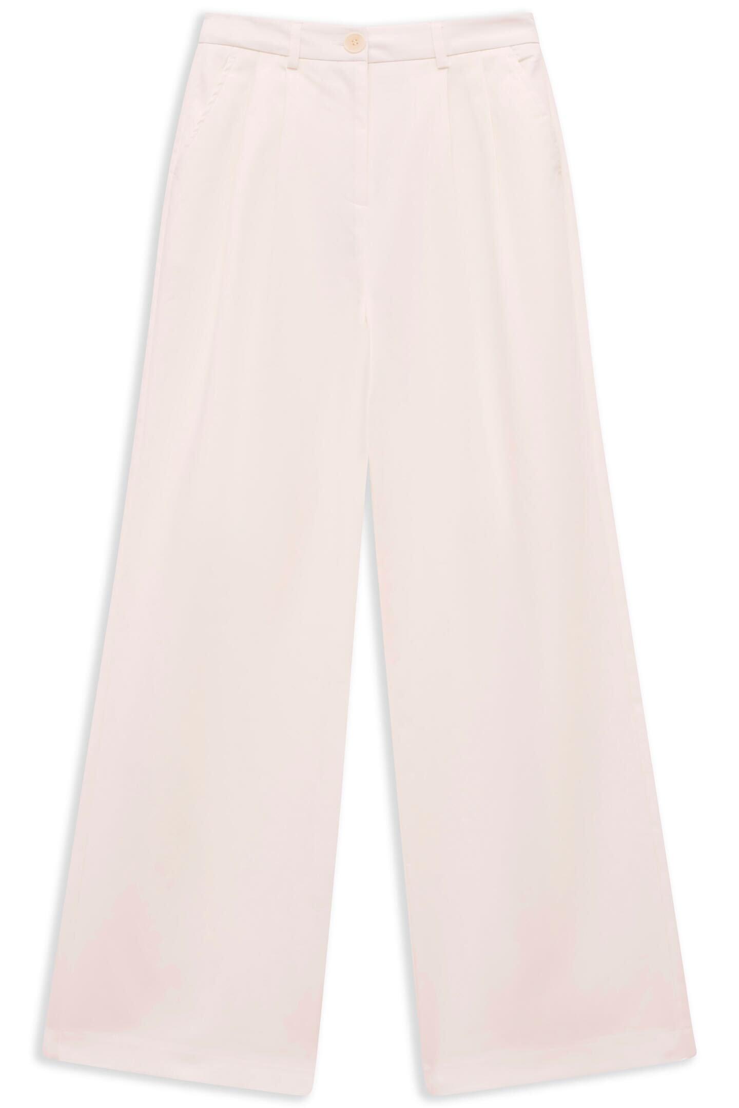 Bugatti Damen Chino mit doppelter Bundfalte