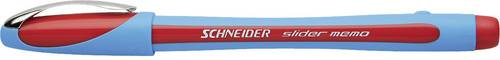 Kugelschreiber Slider Memo XB rot
