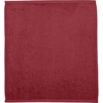 Geschirrtuch ROSS "Küchen-Frottiertuch, 50x50 cm", rot (vino), B:50cm L:50cm, 100% Baumwolle, Geschirrtücher, Geschirrtuch, vielseitig einsetzbarer Küchenhelfer aus 100% Baumwolle, unifarben