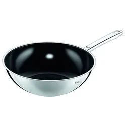 Silit Wokpfanne 28 cm Edelstahl Silber